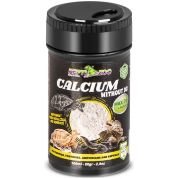 Repti-Zoo Calcium bez D3 100 ml - kalcijs bez D3 u