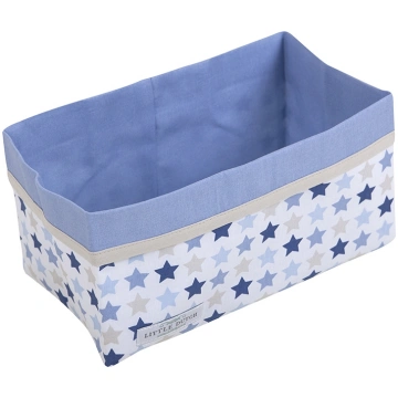 Storage basket large Mixed Stars Blue Little Dutch