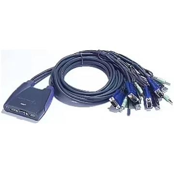 Aten CS64US 4-Port USB KVM Switch, Speaker Support