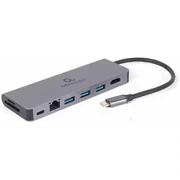 Gembird A-CM-COMBO5-05 Multi Port Adapter USB Type