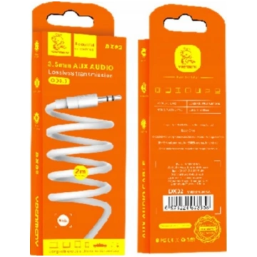 Kabel Vega Jack 3.5mm - Jack 3.5mm 2m czarny 13965