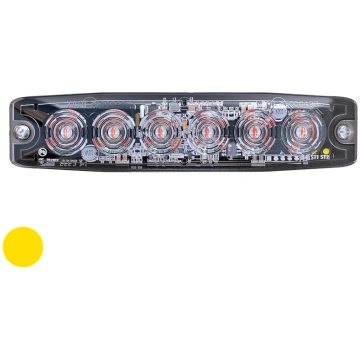 AXIXTECH LED lighthead, yellow 130.50 x 30.00 x 6.