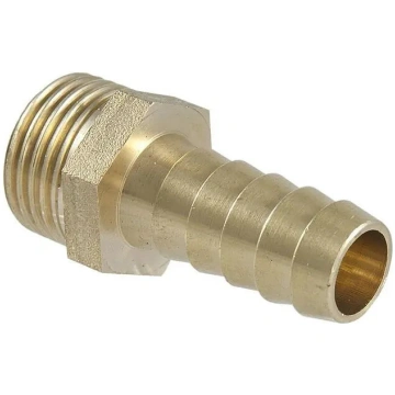 TDM Brass šļūteņu savienojums 1/4 collas x 8 mm td