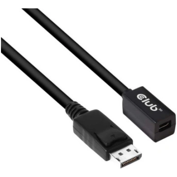 CABLE MINI DP TO DP 1M/M/F CAC-1120 CLUB3D