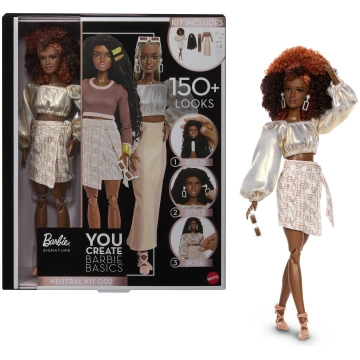 Lelle ar aksesuāriem Mattel Barbie Basics You Crea