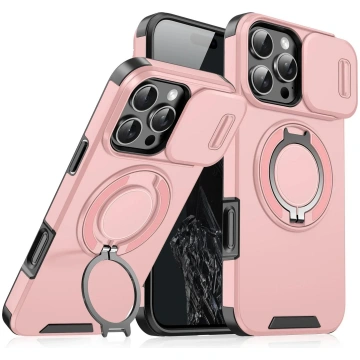 Luxury Heavy-Duty Rugged Armor Magnetic Bracket Ca