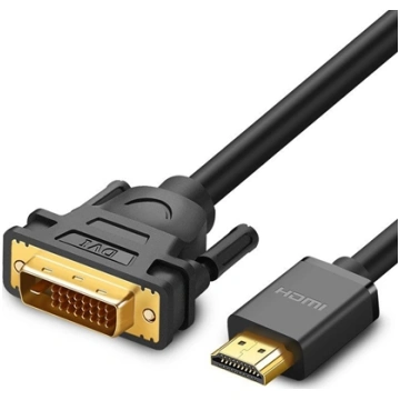 Kabel Ugreen HDMI - DVI-D 1m czarny (30116) 30116