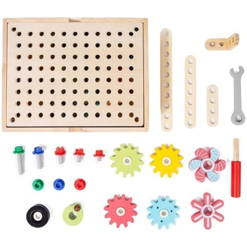 Gear Games for - Galda spēle ar koka rotējošiem zo