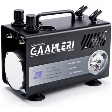 Gaahleri Airbrush krāsošanas komplekts ar kompreso
