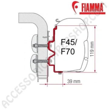 ADAPTER HYMERCAMP 500 OPTIONAL PER TENDALINI FIAMM
