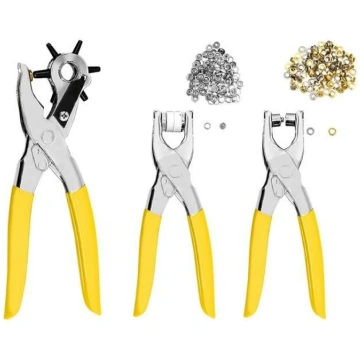 Kniedes komplekts. Kniedes knaibles piemērotas dar