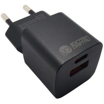 Charger EXTRA DIGITAL GaN USB Type-C, USB Type-A: 