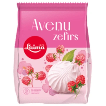Zefīrs LAIMA aveņu 200g