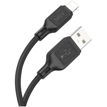 USB A to Lightning Hoco 2.4A 1 m X90 black