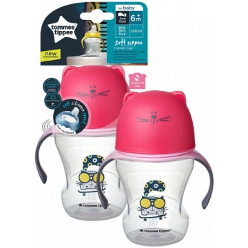 TOMMEE TIPPEE Mācību krūzīte, rozā 230ml, 44718311