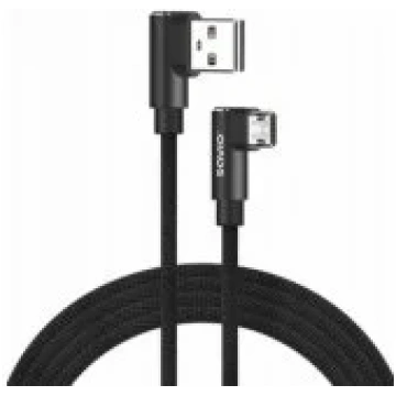 Savio CL-162 USB-A / Micro USB 2m Black vads SAVIO