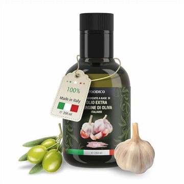 Foodico Extra Virgin olīveļļa ar ķiplokiem – aukst