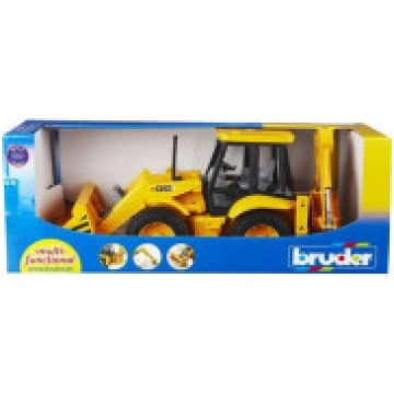 Bruder ekskavators -iekrāvējs JCB 4CX (02428)