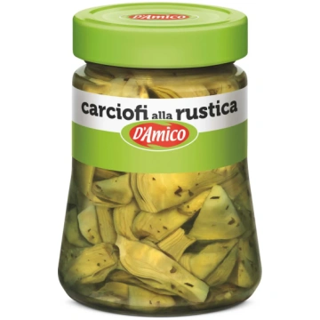 Artišoki saulespuķu sēklu eļļā D"AMICO Carciofi al