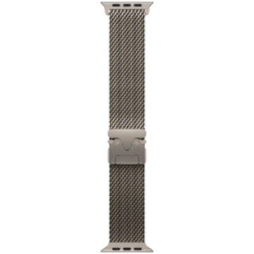 Apple , 49mm Natural Titanium Milanese Loop - Larg