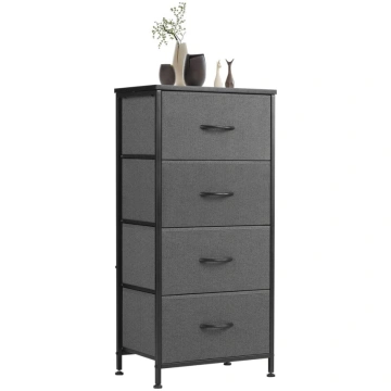 Sweetcrispy Chest of Drawers with 4 Drawers, Fabri