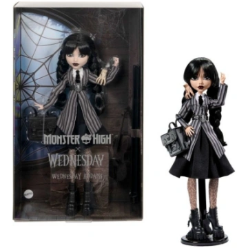 HXJ04 Monster High Wednesday Addams Doll MATTEL Ma
