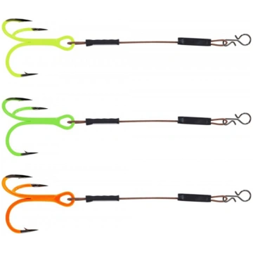 Āķu sistēma Balzer 1x7 UV STINGER RIG SET WITH CLI