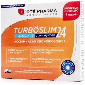 Turboslim Cronoactive 24h 56 cápsulas Forté Pharma