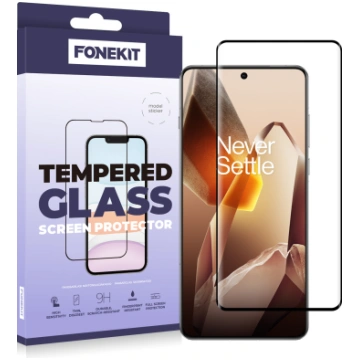 FoneKit Full-cover armored glass, OnePlus 13, blac