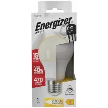 ENERGIZER ZAROWKA BULB 4 2W / 40W E27 470LM BARWA 