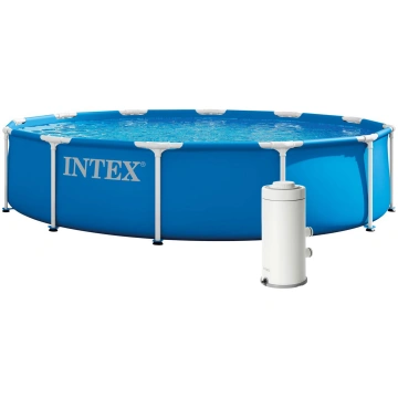 Intex 26702ND karkasa baseins ar sūkni 305x76 cm -