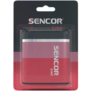 Cinka-ogles baterija Sencor 4.5V, 3R12, 1 gab