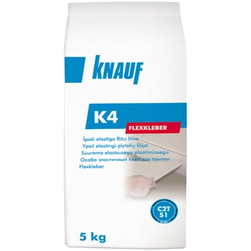 Īpaši elastīga flīžu līme KNAUF K4 5KG