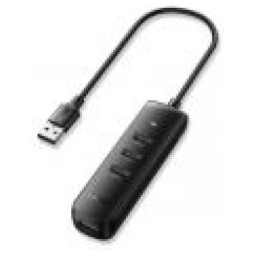 Ugreen 4-in-1 USB HUB 4x USB Type A 3.0 PD DC 12V 
