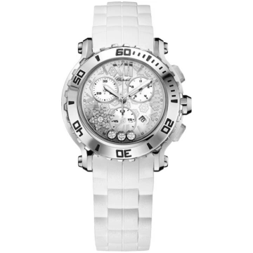 Chopard Happy Sport Round White Snowflake Ladies W