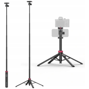 Ulanzi Statyw Kijek Selfie Stick 2w1 150cm + Pilot