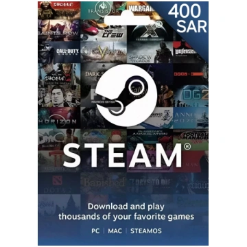 Saudi Arabia Steam 400 SAR Gift Card