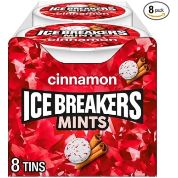 8 x Cinnamon Mints bez cukura ledus lauzēji konfek