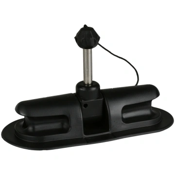 Grozāms PVC airu turētājs (Melns)