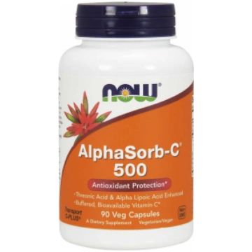 AlphaSorb-C 500 mg Now Foods 90 vcaps