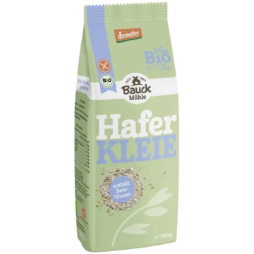 Bauckhof BIO bezglutēna auzu klijas, 300g