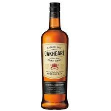 Rums Bacardi Oakheart Spiced 32.5%, 1L