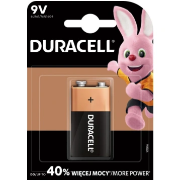 9V baterija Alkaline 1gb.DURACELL 30160400