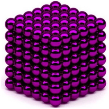 Neocube 5 mm purpurs