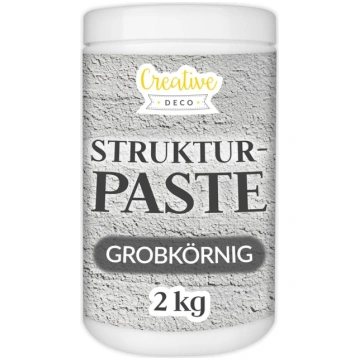 Creative Deco Texture Paste Coarse Grain 2kg | Pel