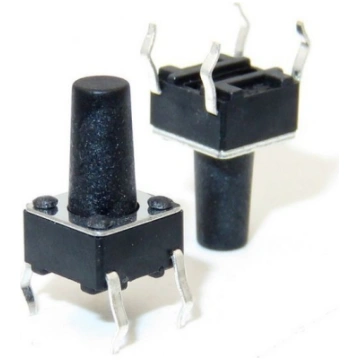 Micro switch TACT 6x6x12mm - microswitch - 10 pcs 