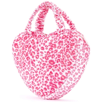 Gloveleya 6-inch Fashion Baby Girls Leopard Handba