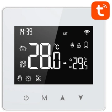 Viedais termostats Avatto WT198 WiFi TUYA | Smart 
