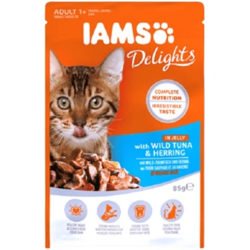 Konservēta barība kaķiem : IAMS CAT DELIGHT TUNA H