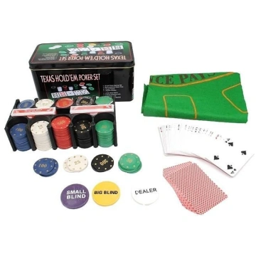 Poker Texas Game Set Box
